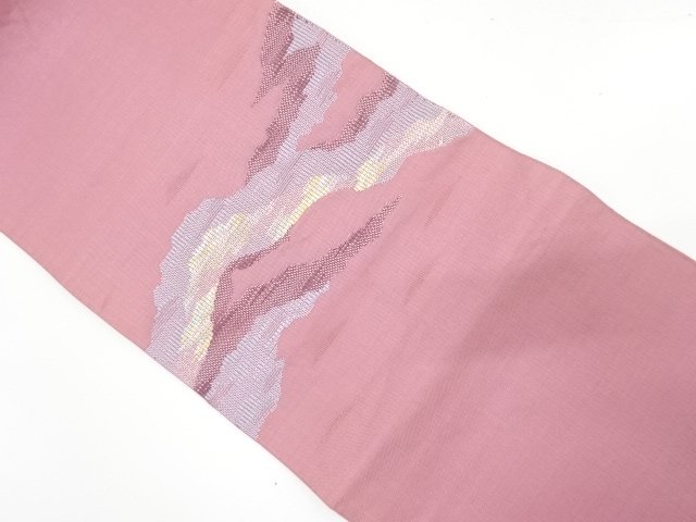 JAPANESE KIMONO / NAGOYA OBI / WOVEN MIST 